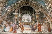GHIRLANDAIO, Domenico Herod-s Banquet oil